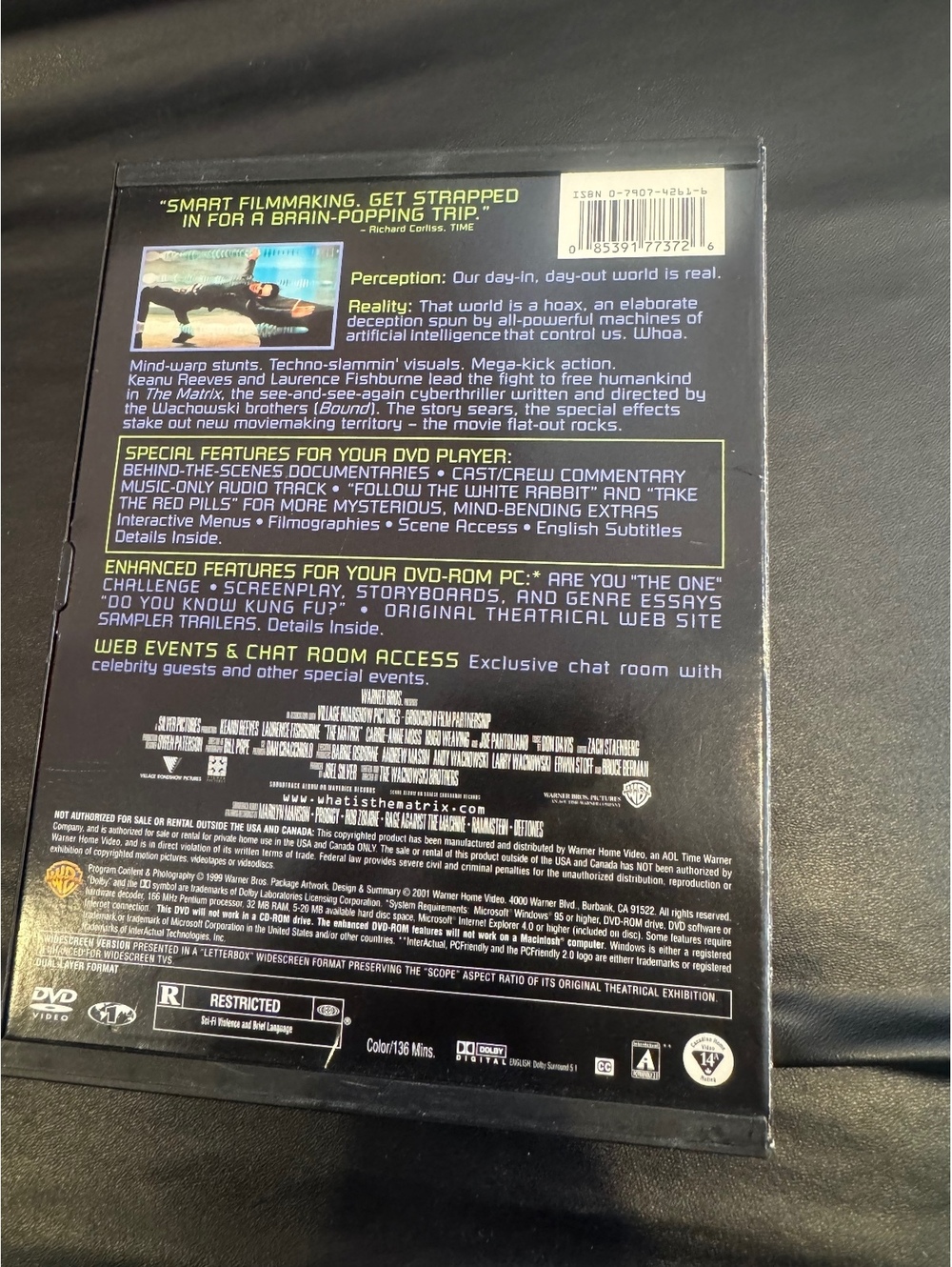 The Matrix DVD - Picture 2 of 2